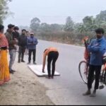 দণ্ডি কেটে কেদারনাথ যাত্রা: ১৫৭ দিনে চোপড়া ব্লকে পৌঁছালেন অসমের প্রাণজল মন্ডল