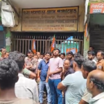দাসপাড়া গ্রাম পঞ্চায়েত ঘেরাও ভারতীয় জনতা পার্টির